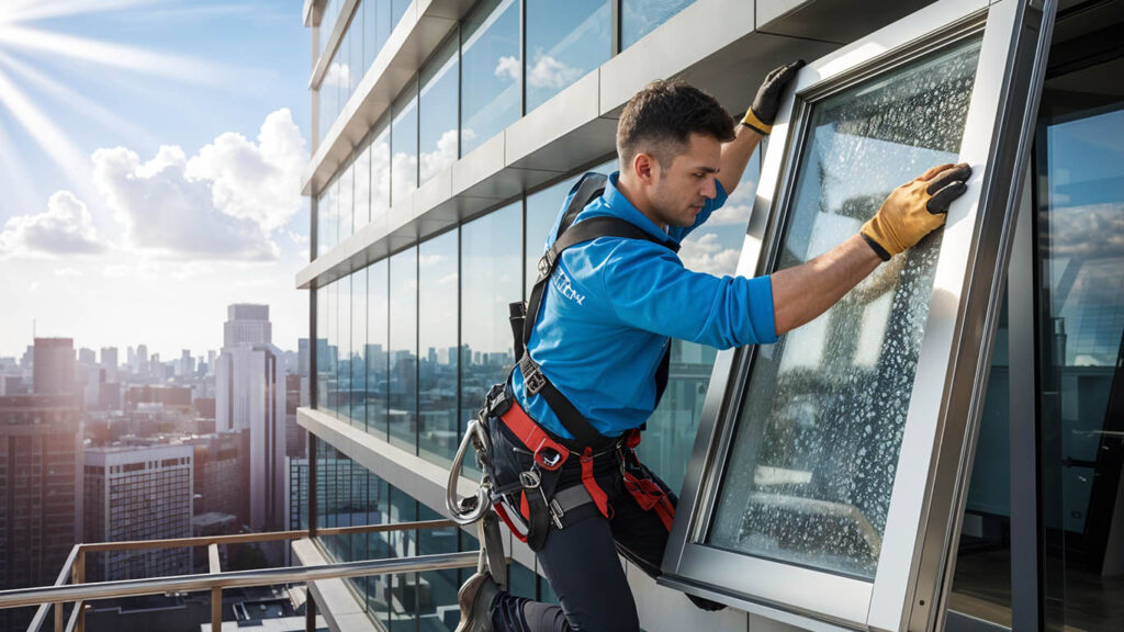 commercial window installation